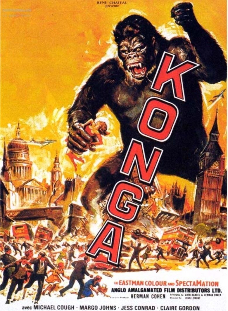 Konga (film) movie poster