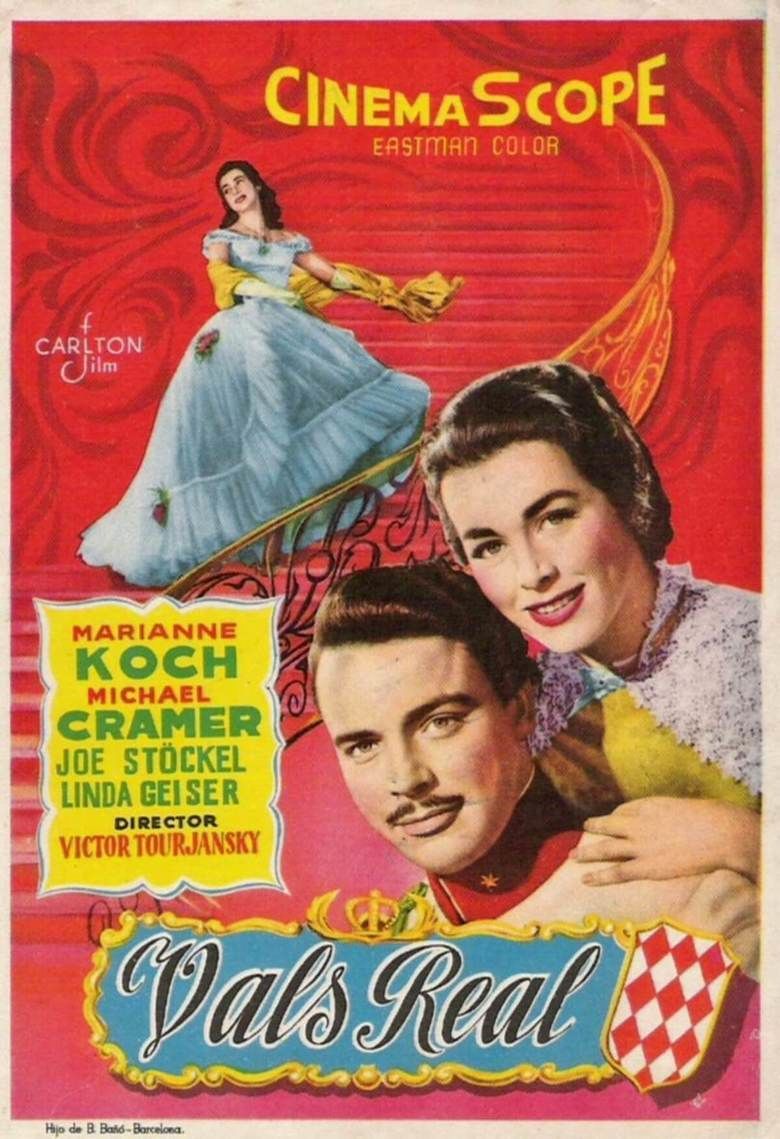 Konigswalzer (1955 film) movie poster