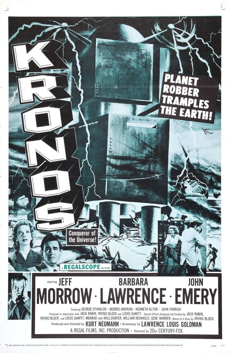 Kronos (film) movie poster