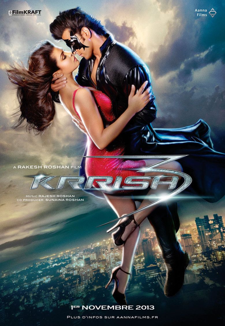 Krrish 3 movie poster