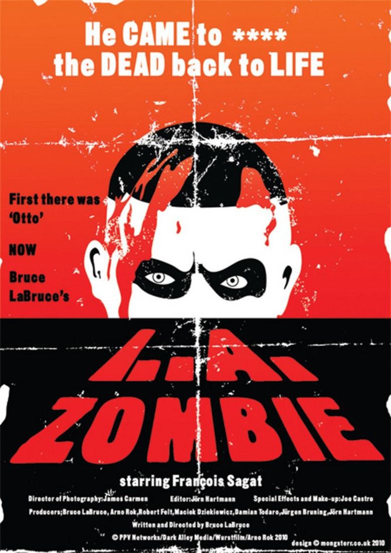 LA Zombie movie poster