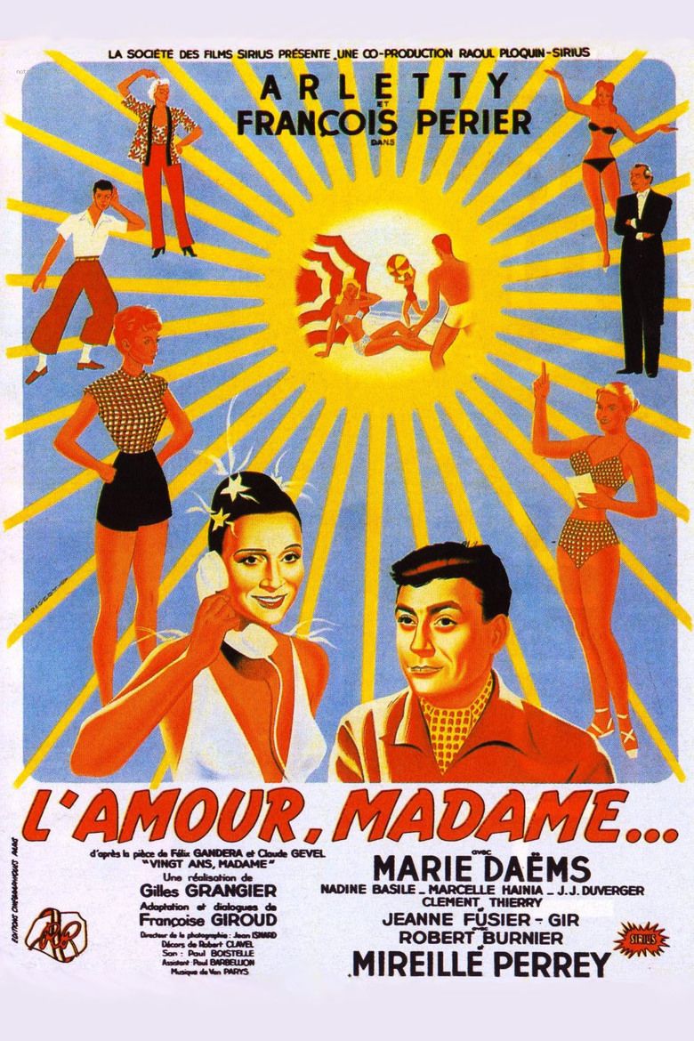 LAmour, Madame movie poster