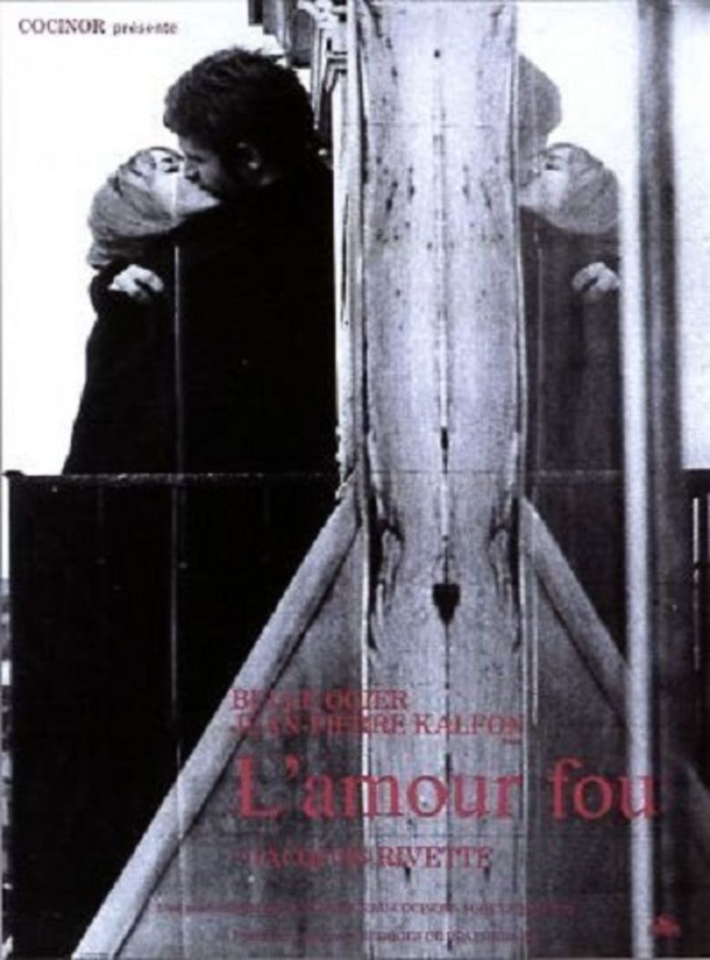 LAmour fou (1969 film) movie poster