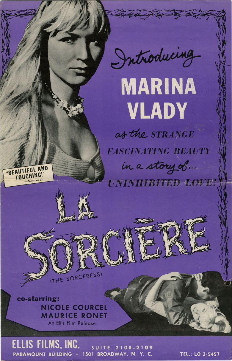 La Sorciere (film) movie poster