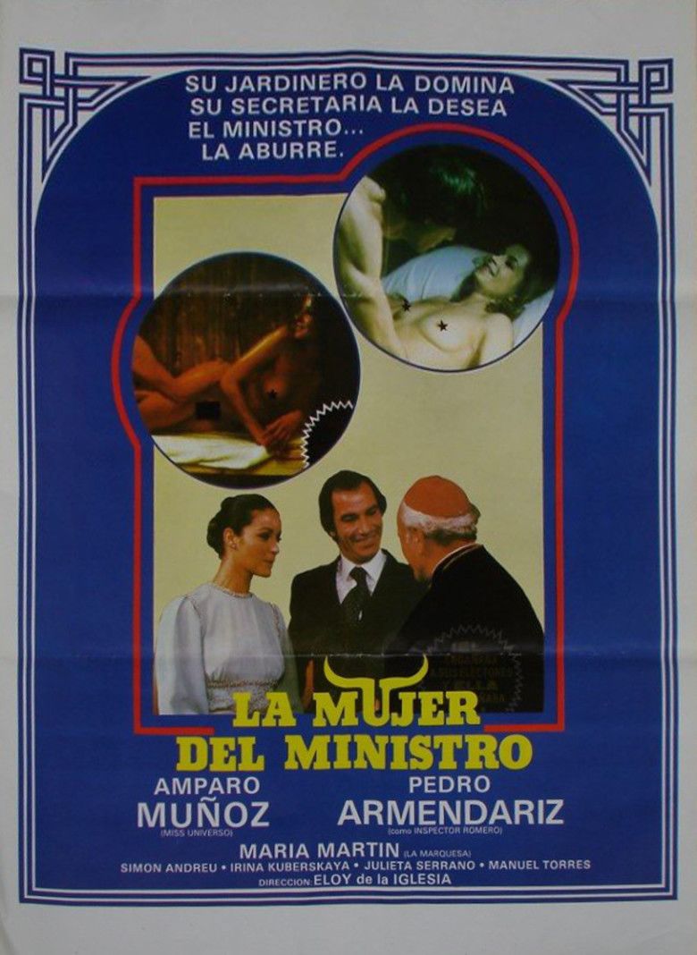 La mujer del ministro movie poster