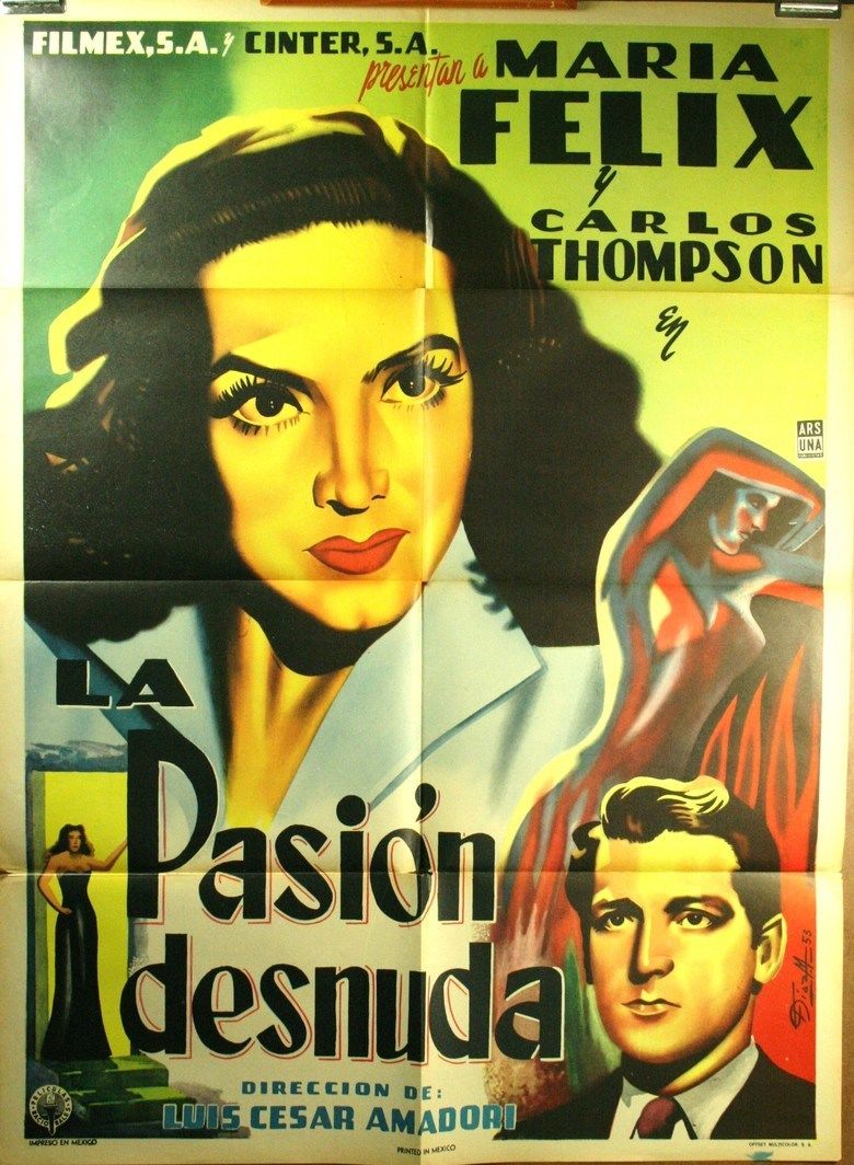 La pasion desnuda movie poster
