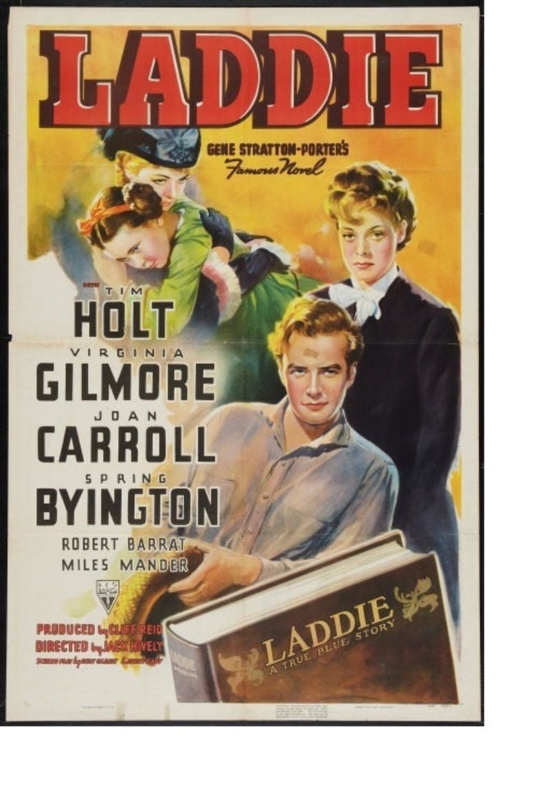 Laddie (1940 film) movie poster