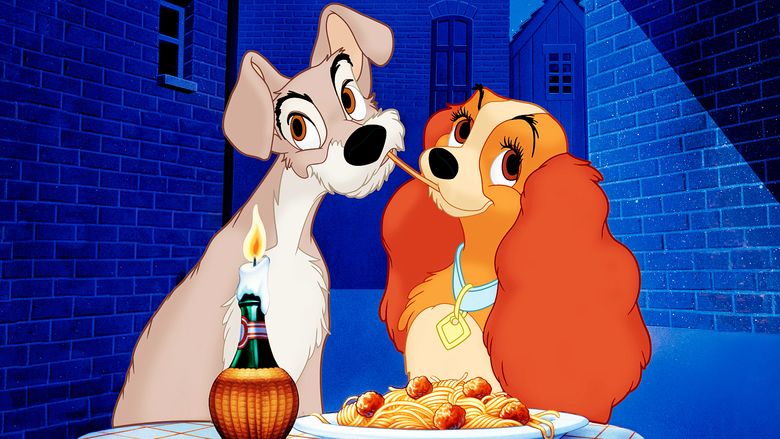 Lady and the Tramp movie scenes
