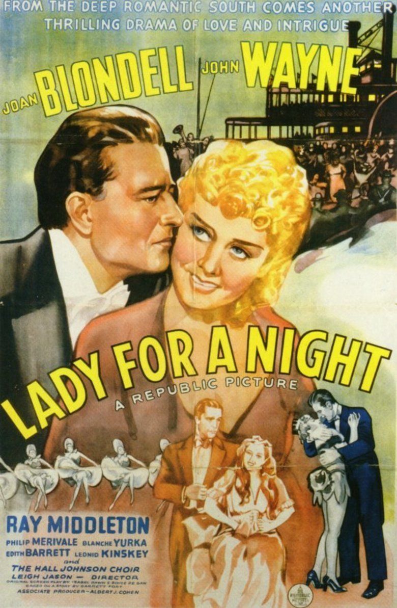 Lady for a Night movie poster