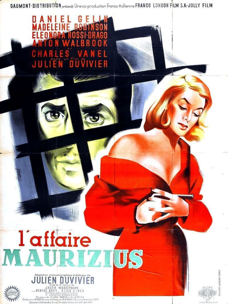 Laffaire Maurizius movie poster
