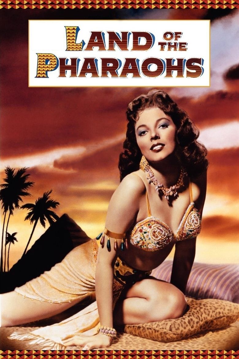 Land of the Pharaohs movie poster