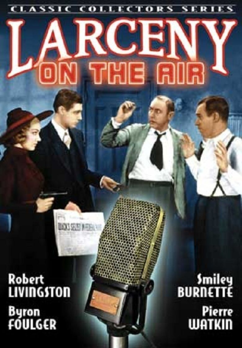 Larceny on the Air movie poster