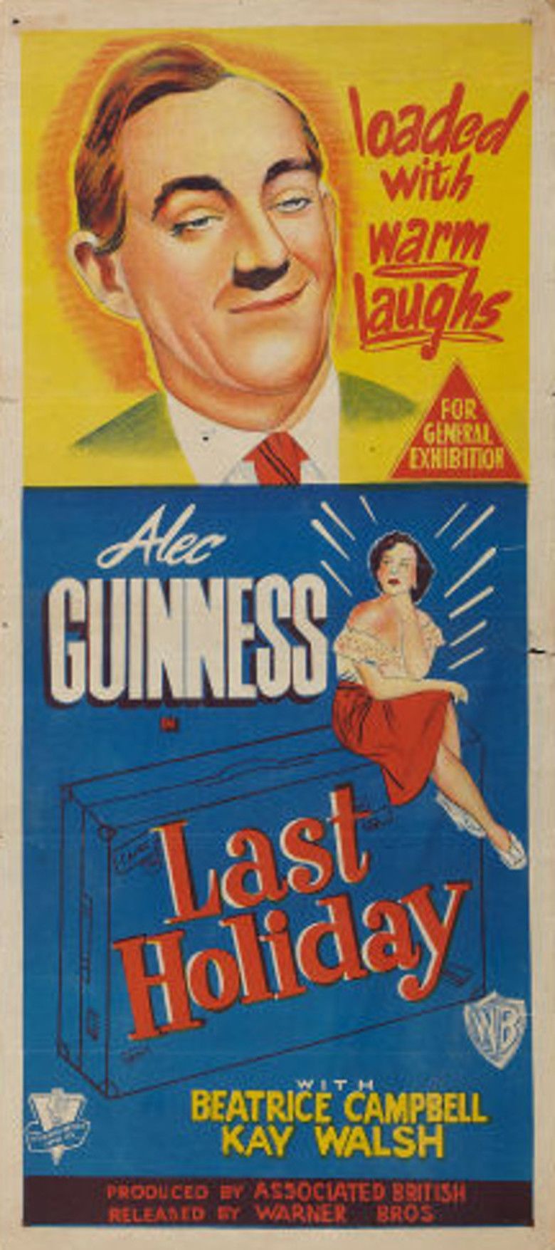 Last Holiday (1950 film) movie poster