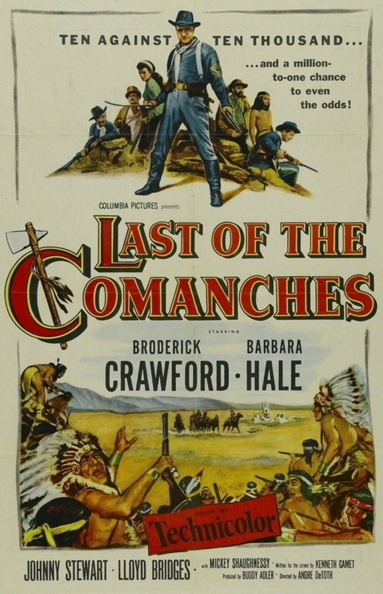 Last of the Comanches movie poster