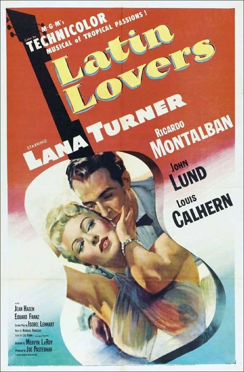 Latin Lovers (1953 film) movie poster