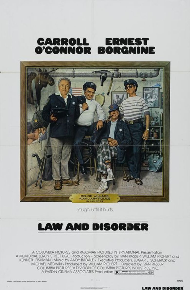 Law and Disorder (1974 film) movie poster