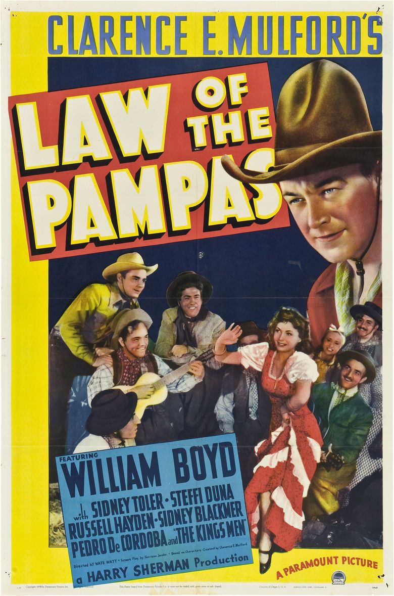 Law of the Pampas movie poster