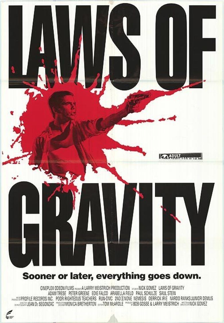 Laws of Gravity (film) movie poster