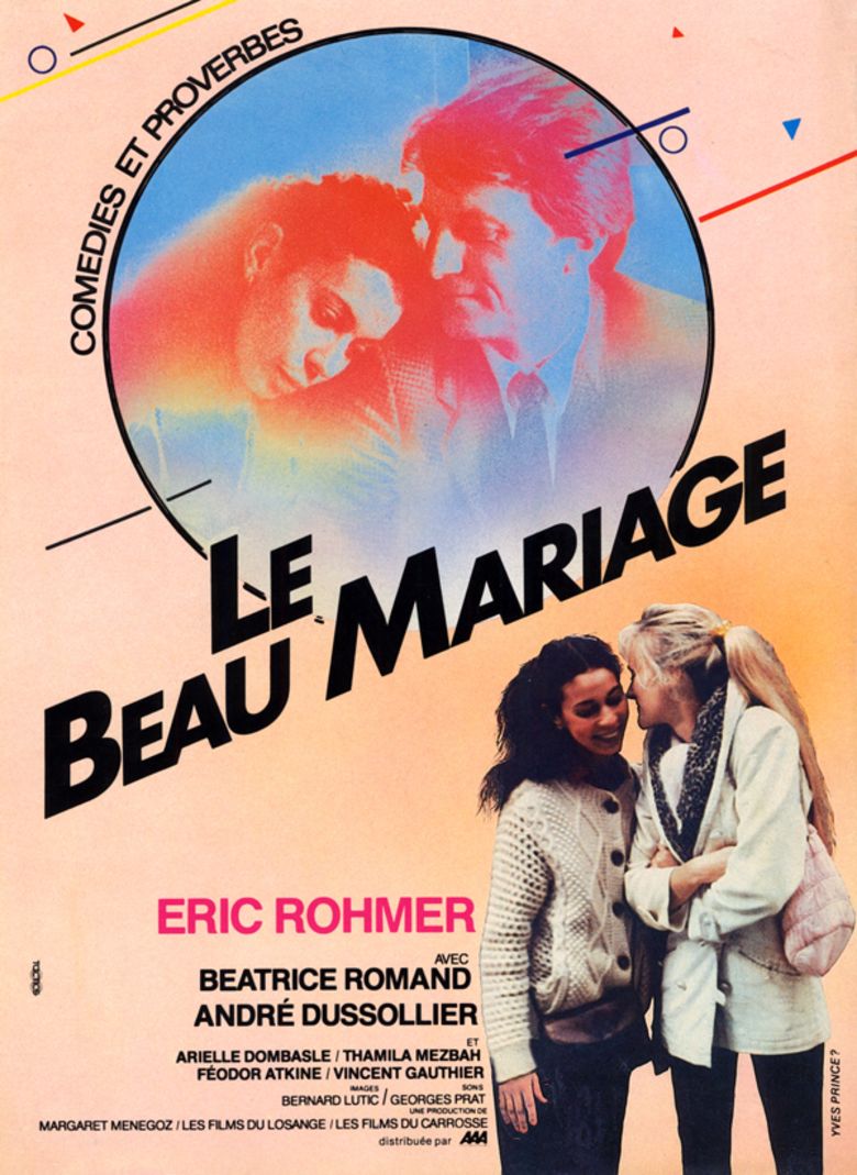 Le Beau Mariage movie poster