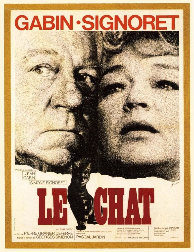 Le Chat (film) movie poster