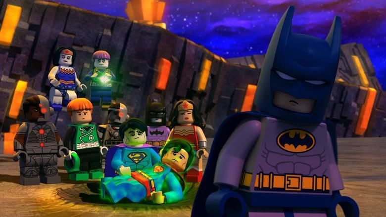 Lego DC Comics Super Heroes: Justice League vs Bizarro League movie scenes
