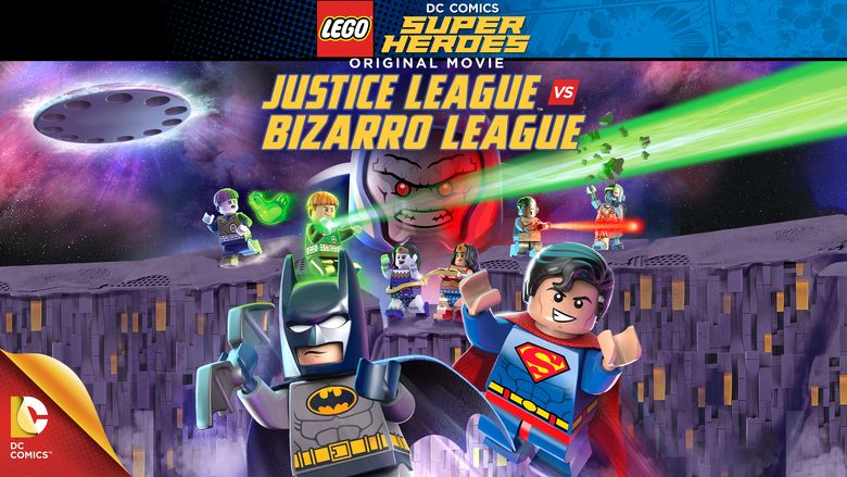 Lego DC Comics Super Heroes: Justice League vs Bizarro League movie scenes