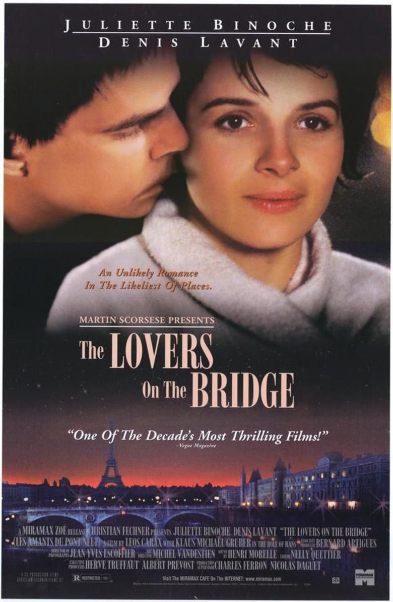 Les Amants du Pont Neuf movie poster