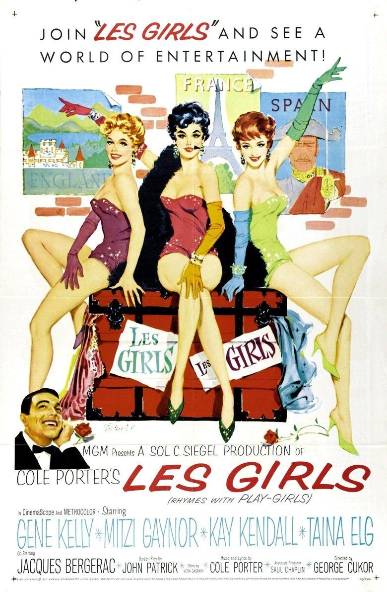 Les Girls movie poster