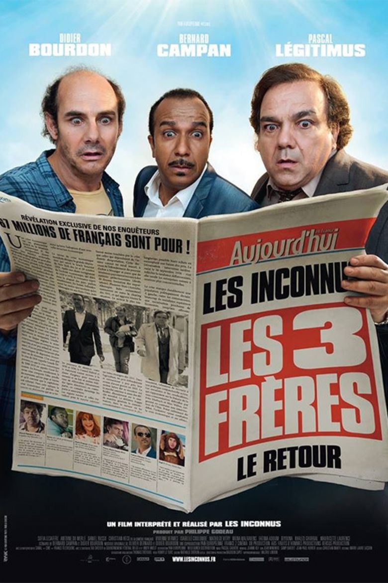 Les Trois Freres, le retour movie poster