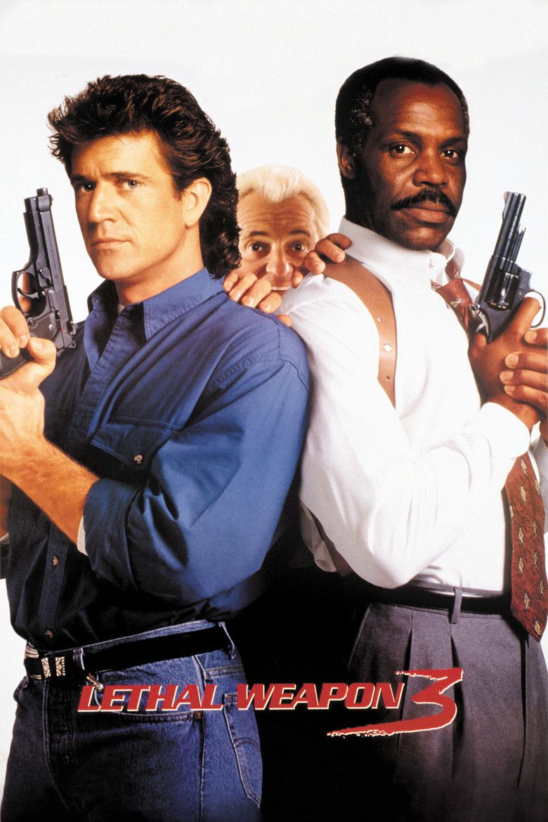 Lethal Weapon 3 movie poster