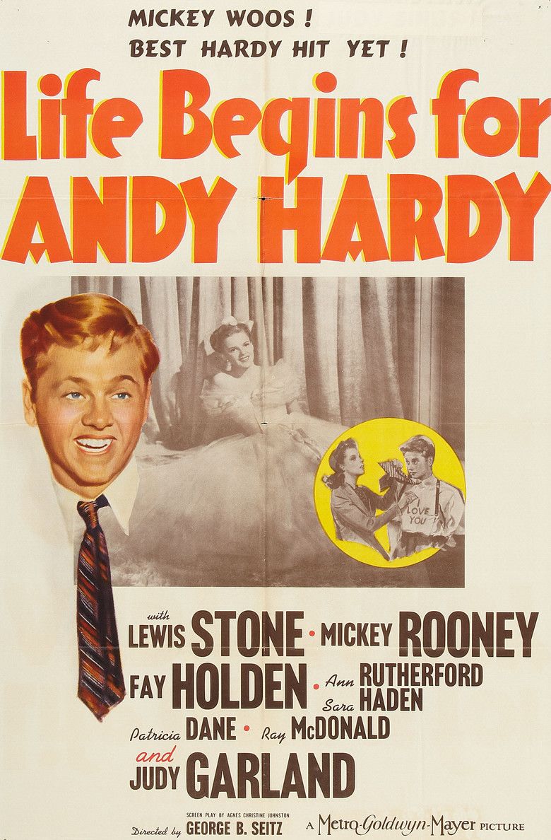 Life Begins for Andy Hardy movie poster