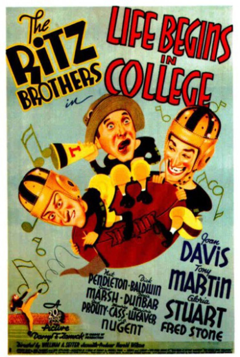 Life Begins in College movie poster