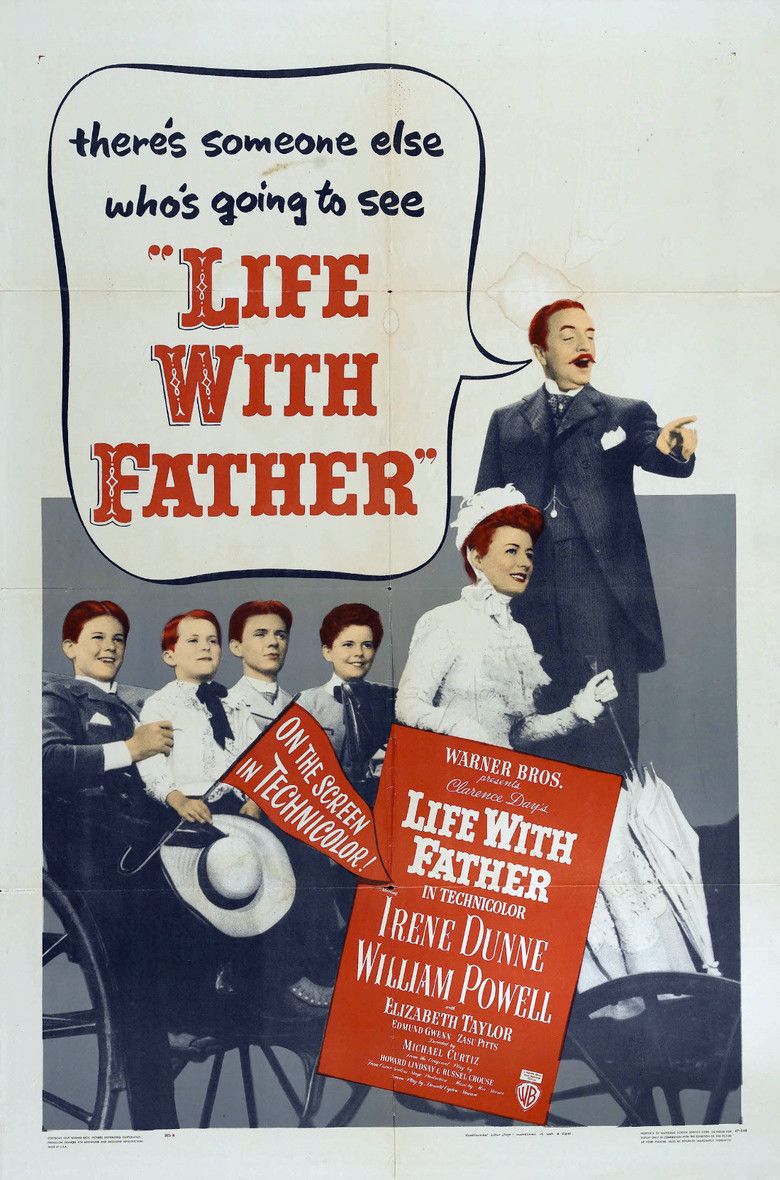 Life with Father (film) movie poster