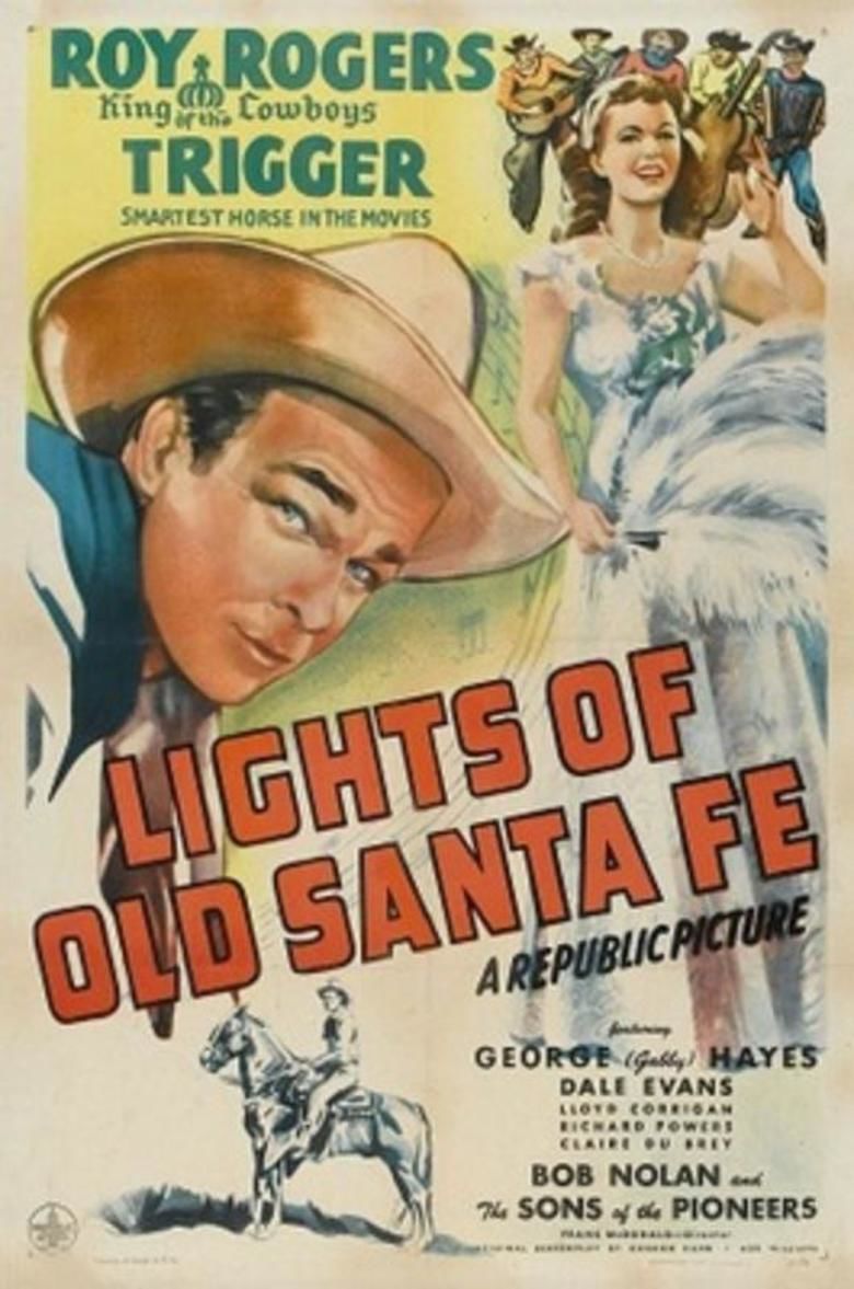 Lights of Old Santa Fe movie poster