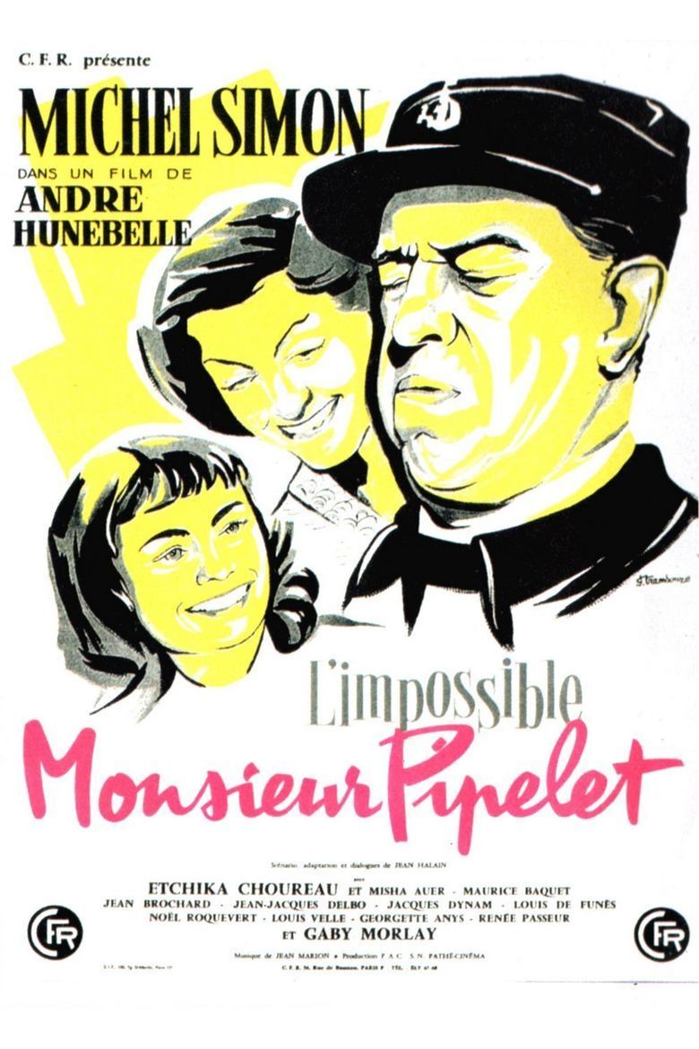Limpossible Monsieur Pipelet movie poster