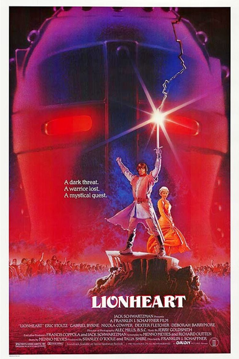 Lionheart (1987 film) movie poster