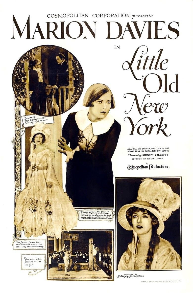 Little Old New York (1923 film) movie poster