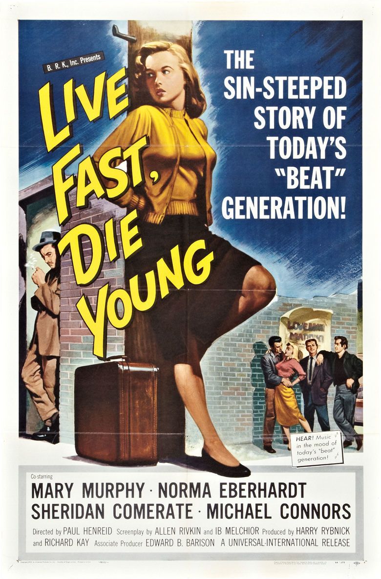 Live Fast, Die Young (film) movie poster