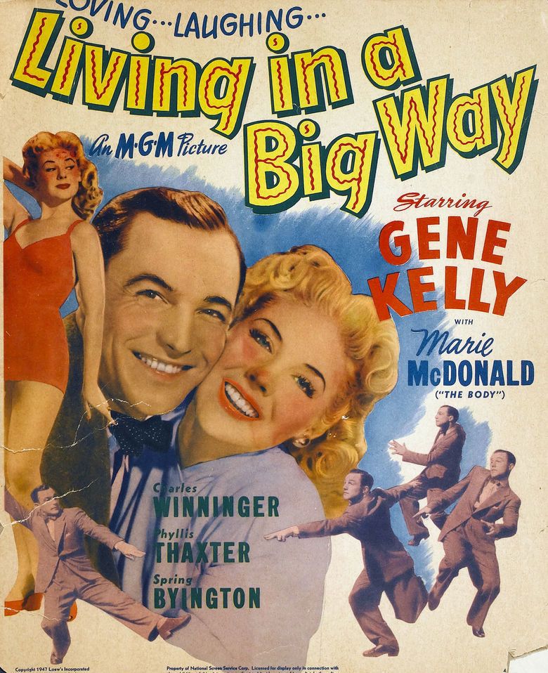 Living in a Big Way movie poster