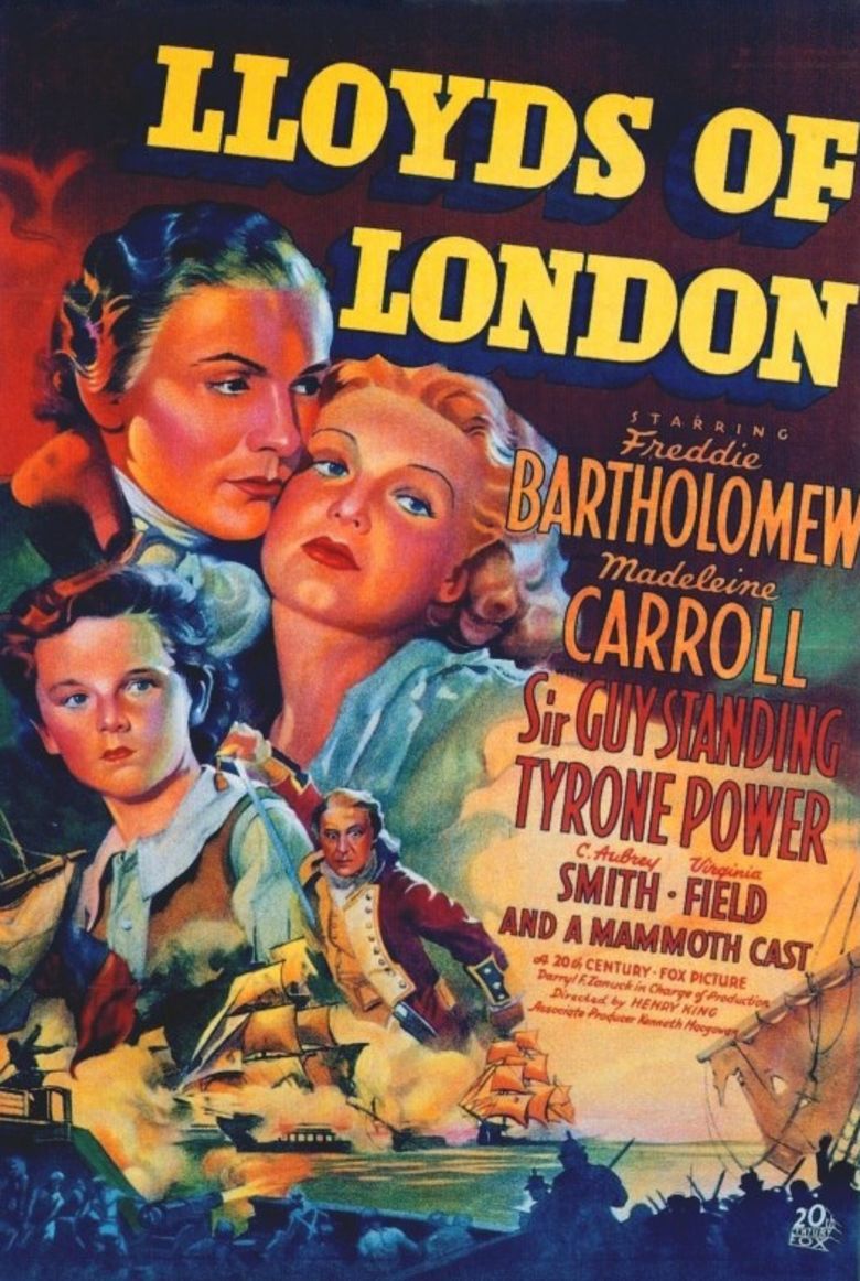 Lloyds of London (film) movie poster