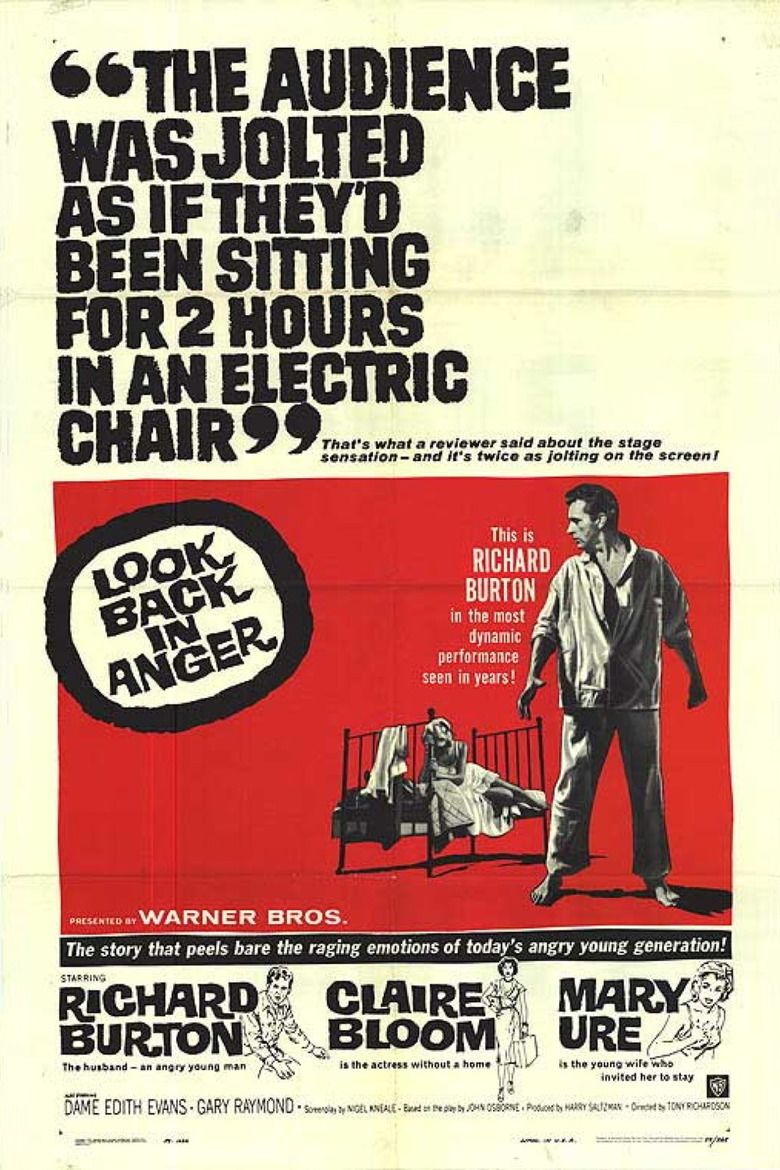 Look Back in Anger (film) movie poster