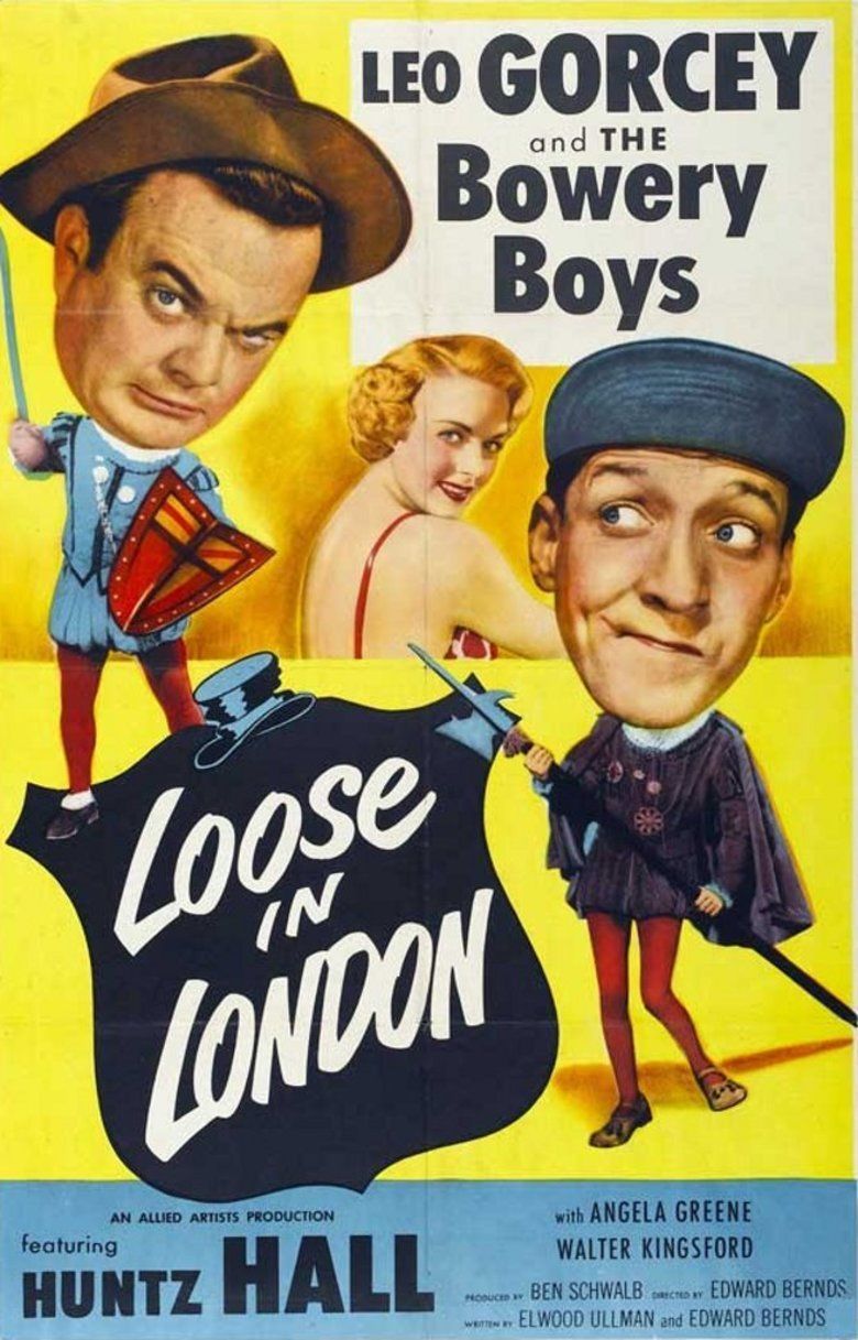 Loose in London movie poster