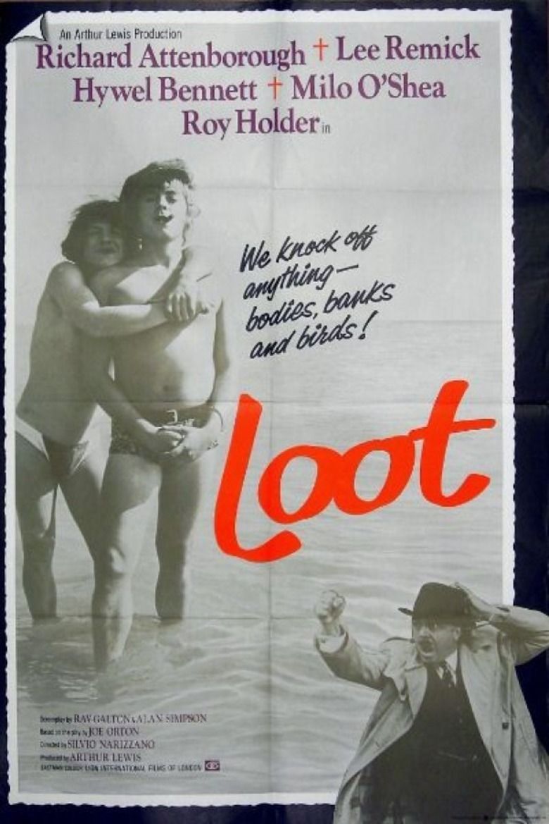 Loot (1970 film) movie poster