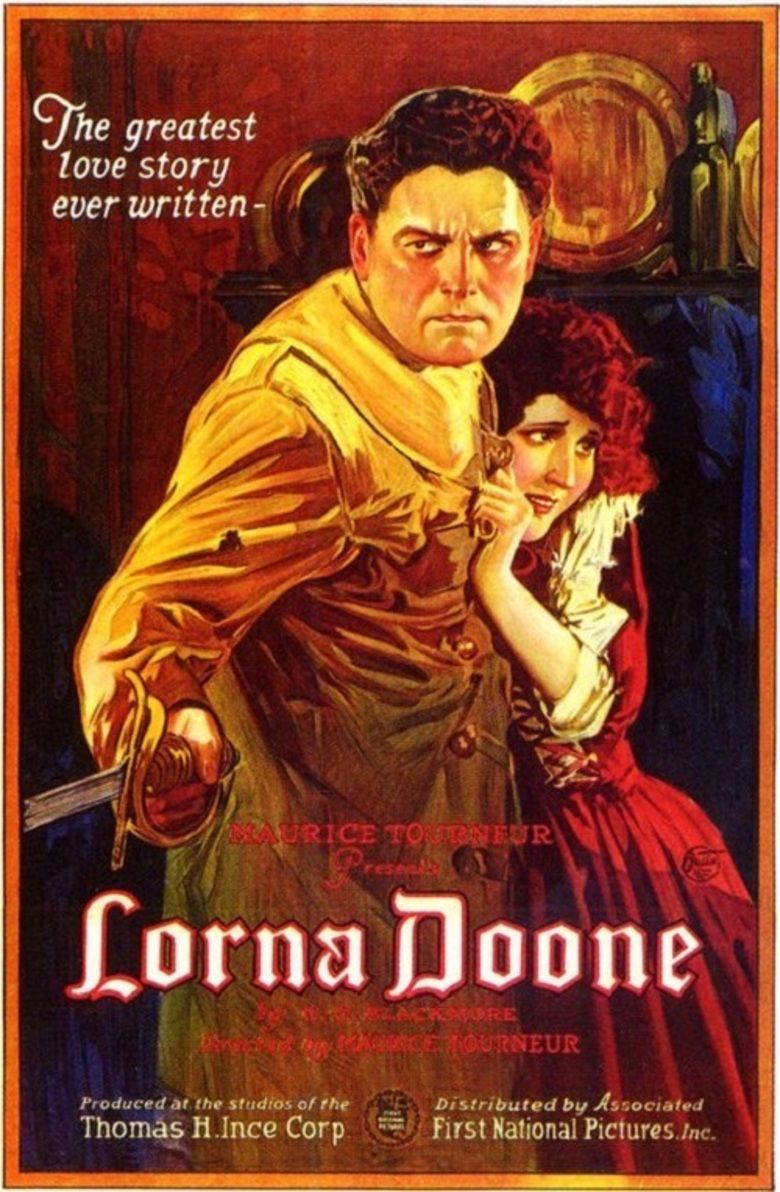 Lorna Doone (1922 film) movie poster