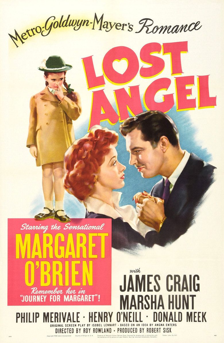 Lost Angel (film) movie poster