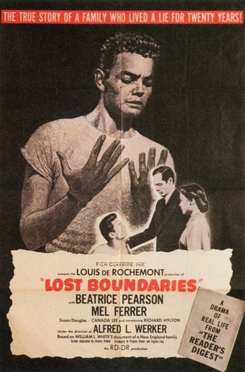 Lost Boundaries movie poster