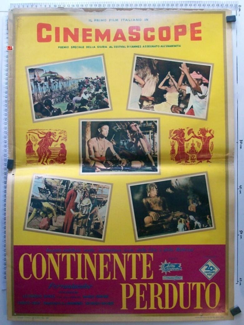 Lost Continent (1954 film) movie poster