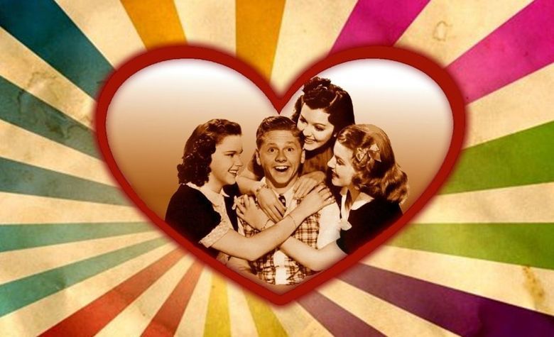 Love Finds Andy Hardy movie scenes