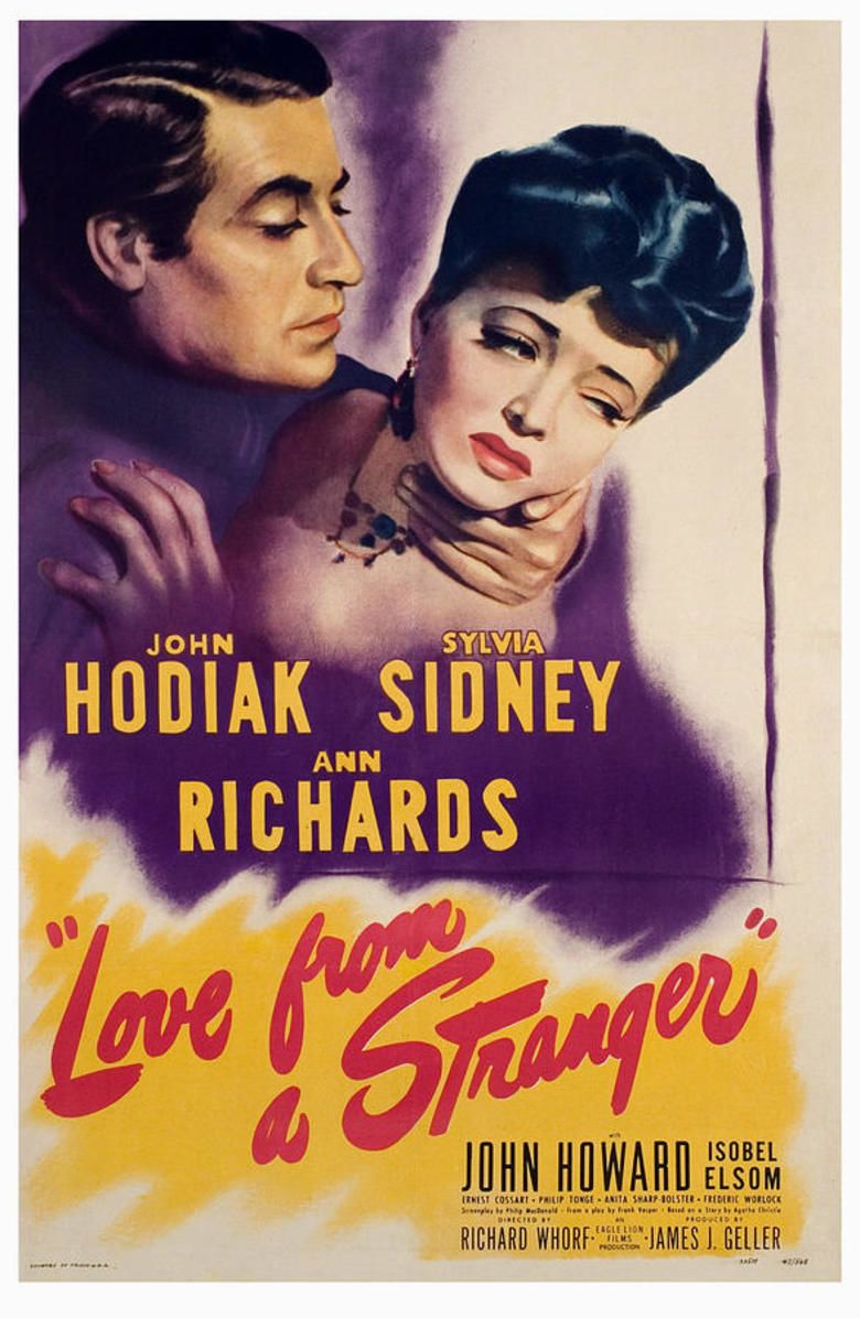 Love from a Stranger (1947 film) movie poster