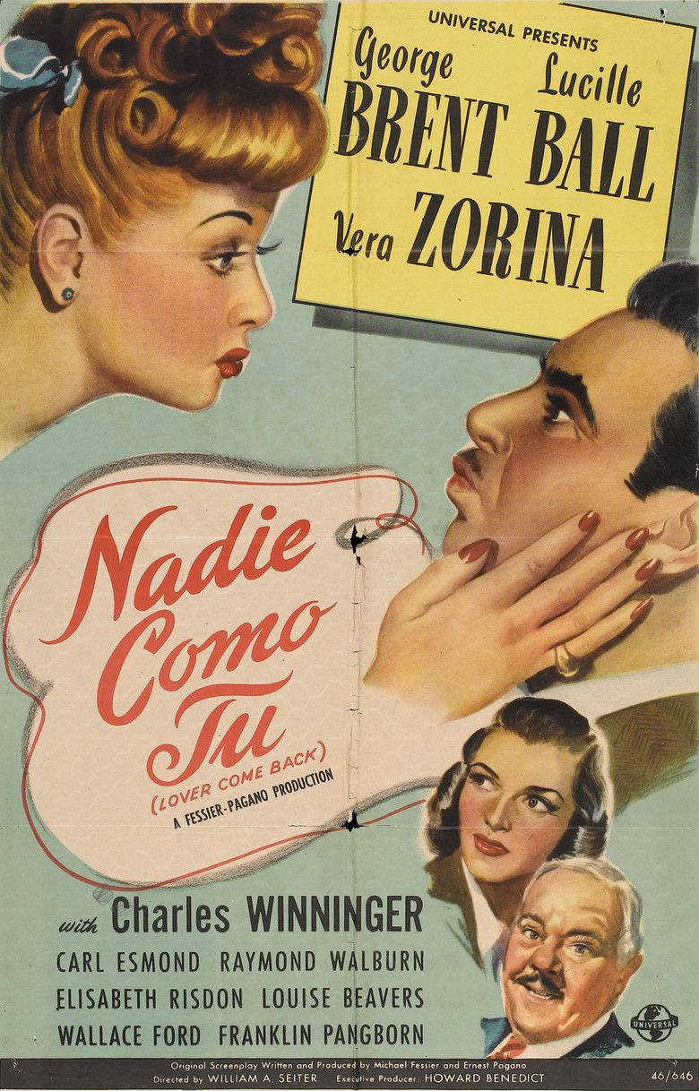 Lover Come Back (1946 film) movie poster